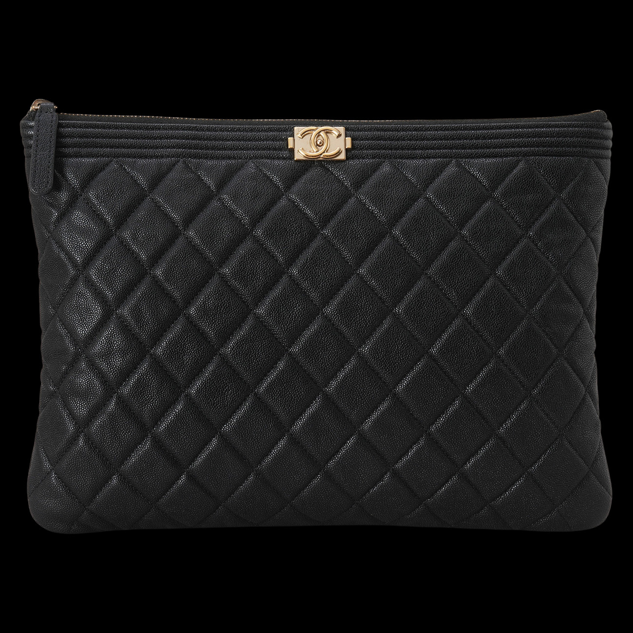 CHANEL(USED)샤넬 보이샤넬 클러치 뉴미듐