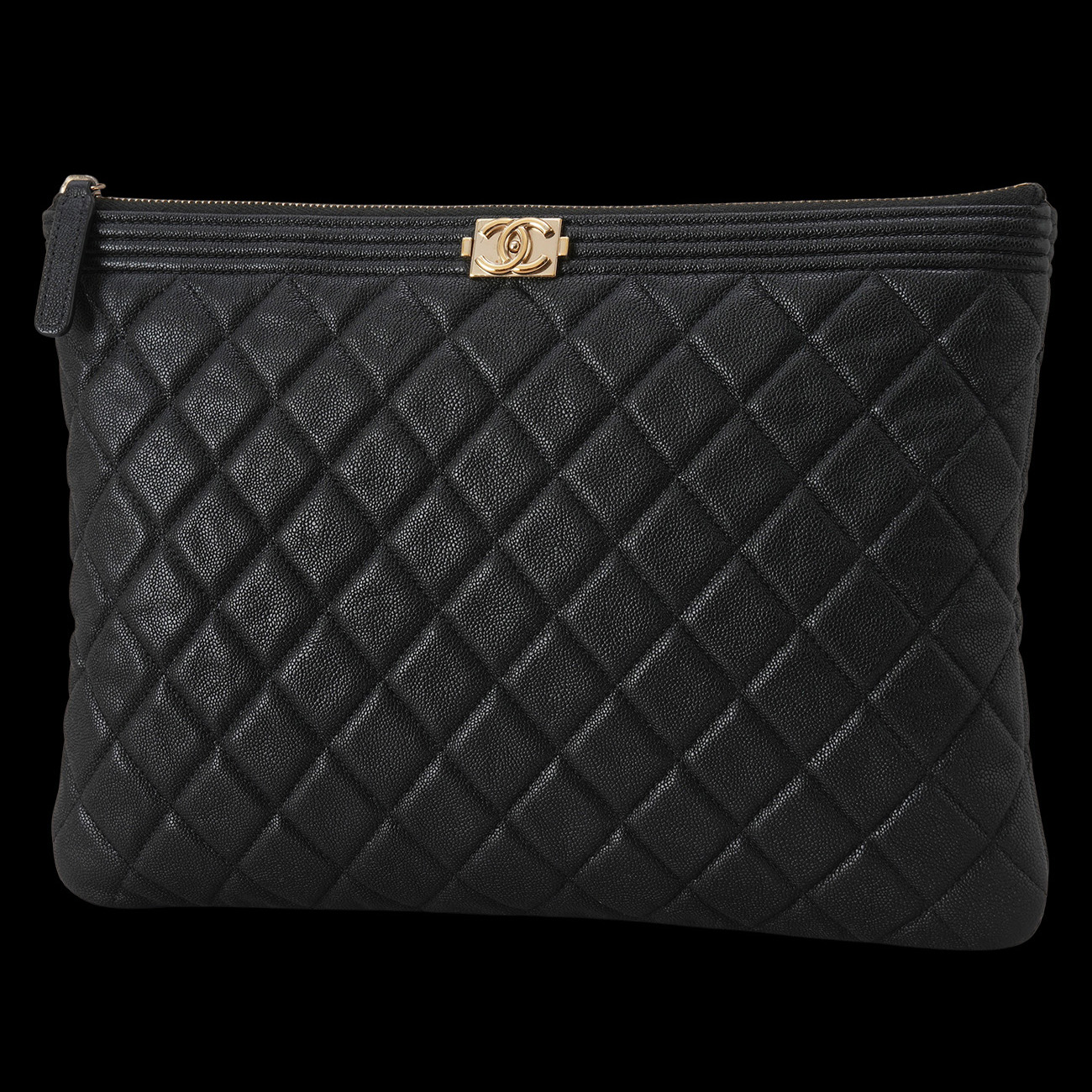 CHANEL(USED)샤넬 보이샤넬 클러치 뉴미듐