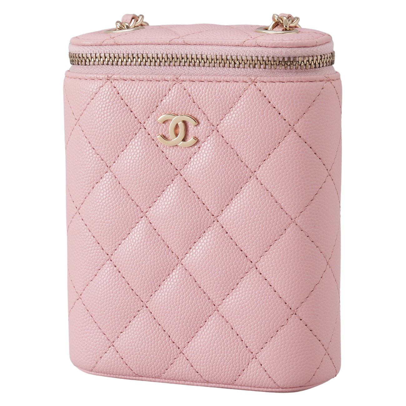 CHANEL(USED)샤넬 AP2195 캐비어 코스메틱 베니티