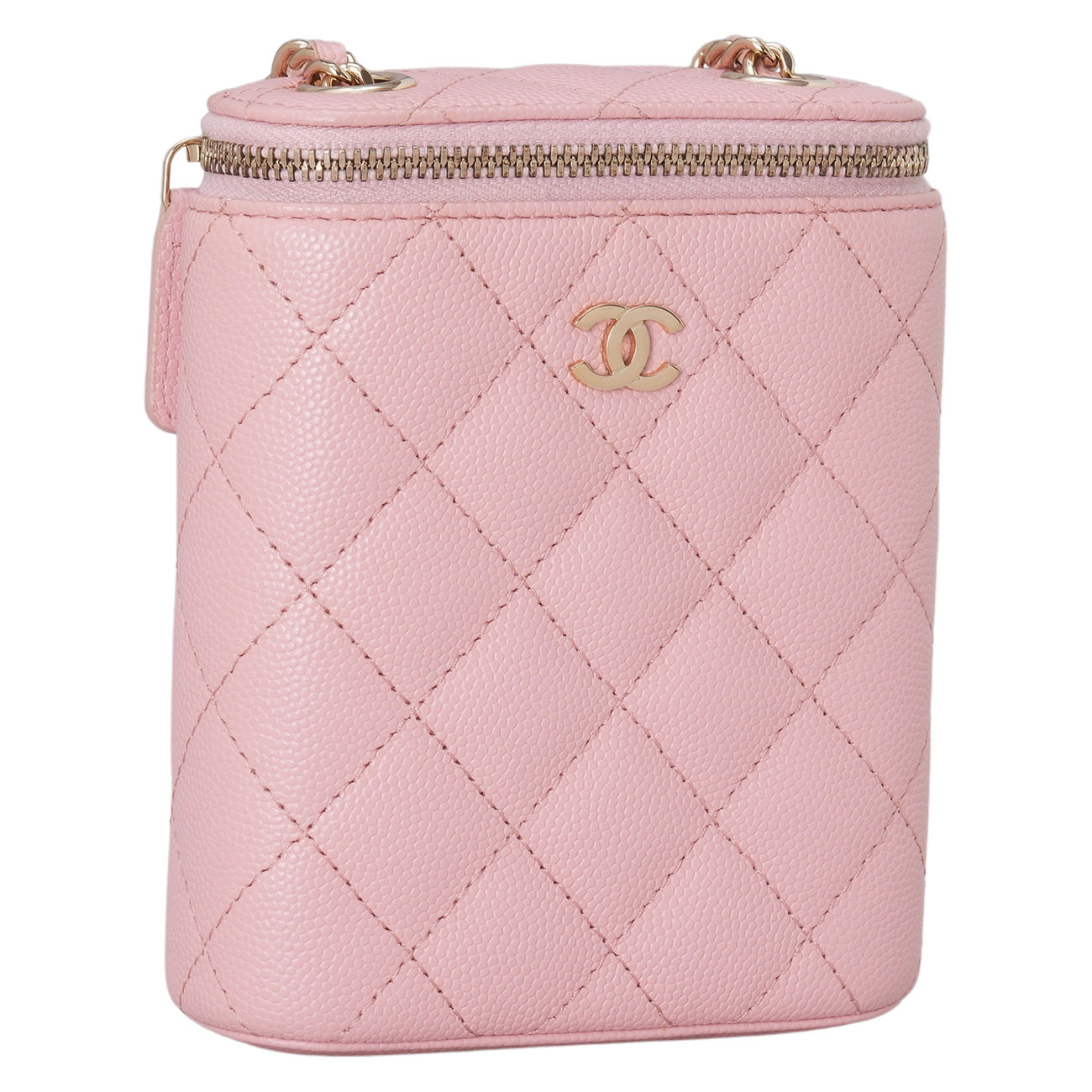 CHANEL(USED)샤넬 AP2195 캐비어 코스메틱 베니티