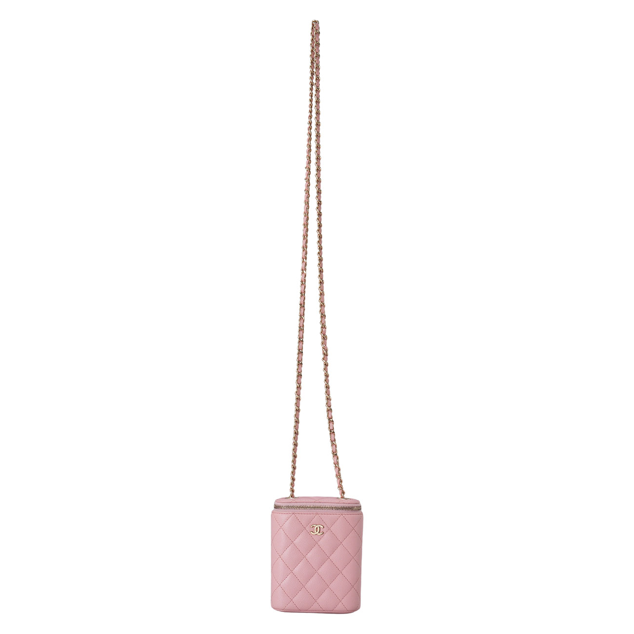 CHANEL(USED)샤넬 AP2195 캐비어 코스메틱 베니티