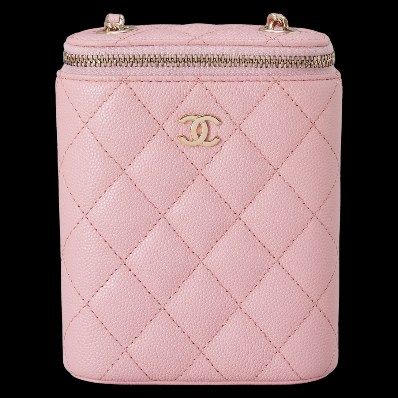 CHANEL(USED)샤넬 AP2195 캐비어 코스메틱 베니티