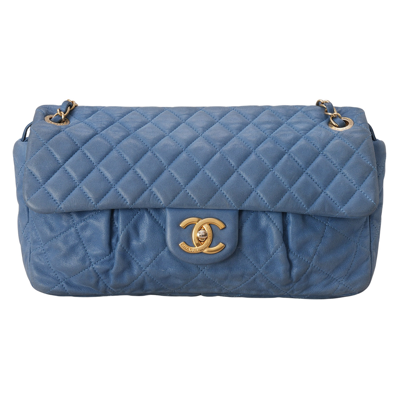 CHANEL(USED)샤넬 CC로고 체인 플랩 백