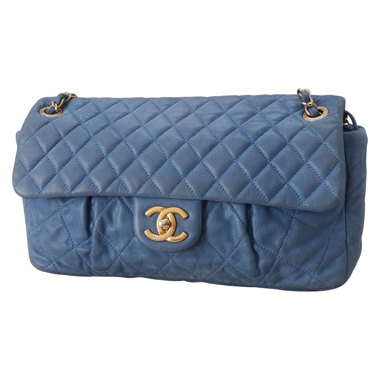 CHANEL(USED)샤넬 CC로고 체인 플랩 백