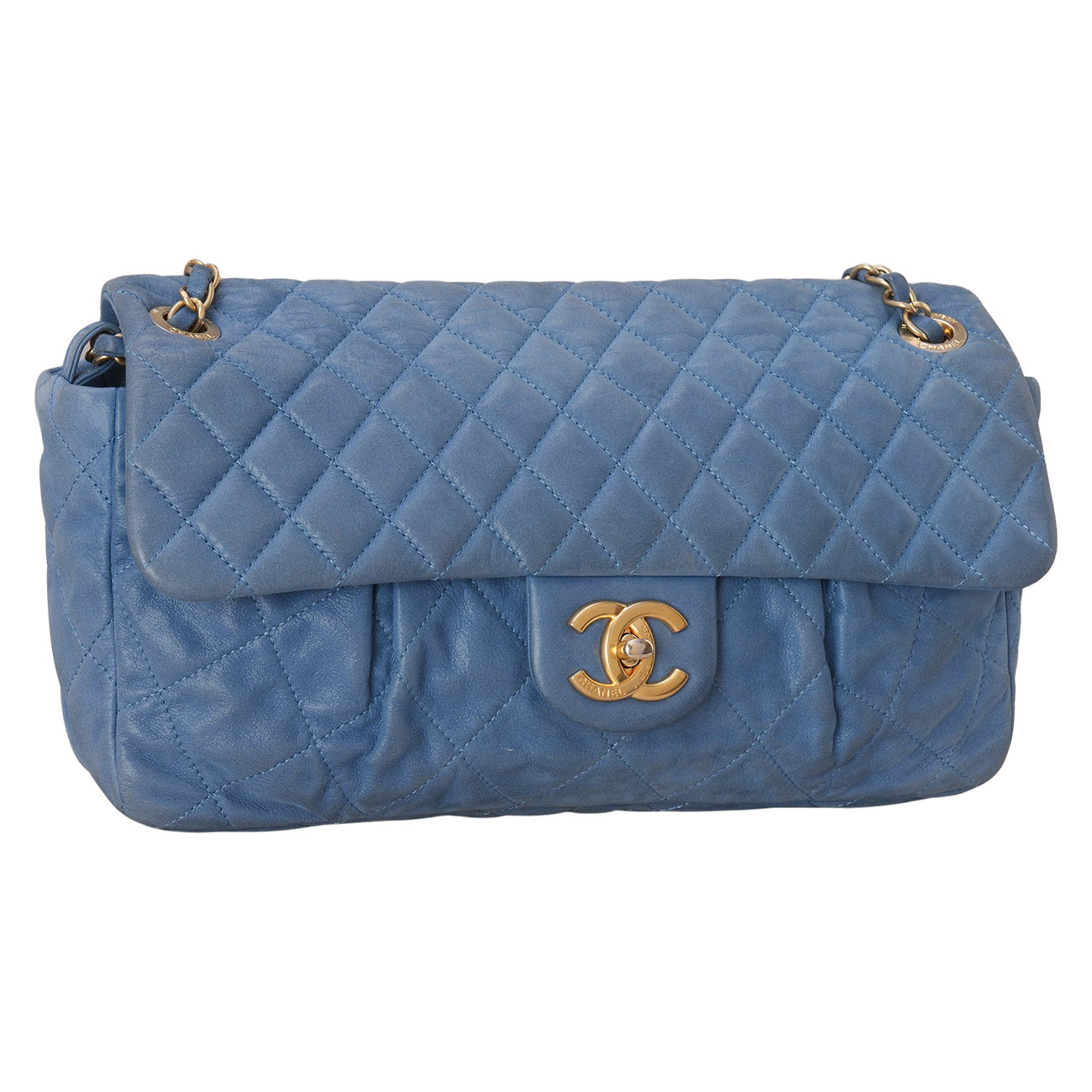CHANEL(USED)샤넬 CC로고 체인 플랩 백