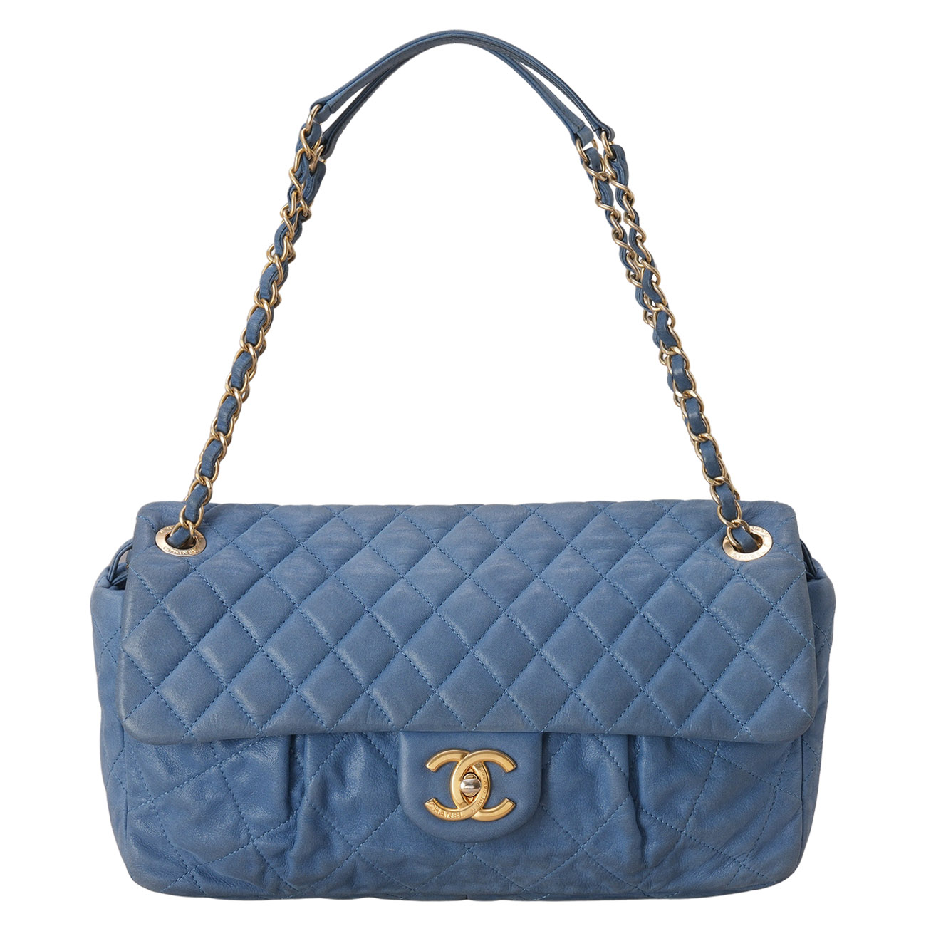 CHANEL(USED)샤넬 CC로고 체인 플랩 백