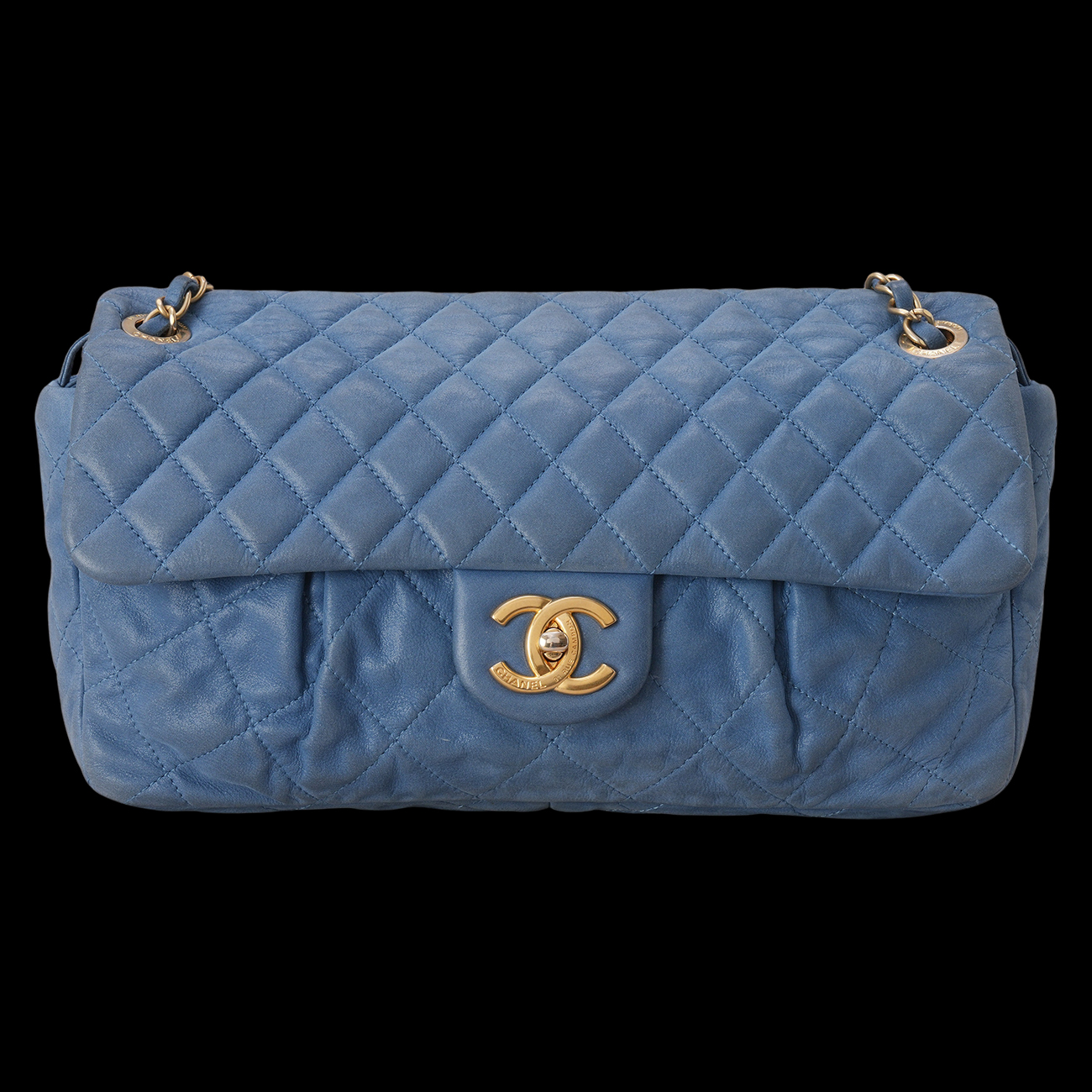 CHANEL(USED)샤넬 CC로고 체인 플랩 백