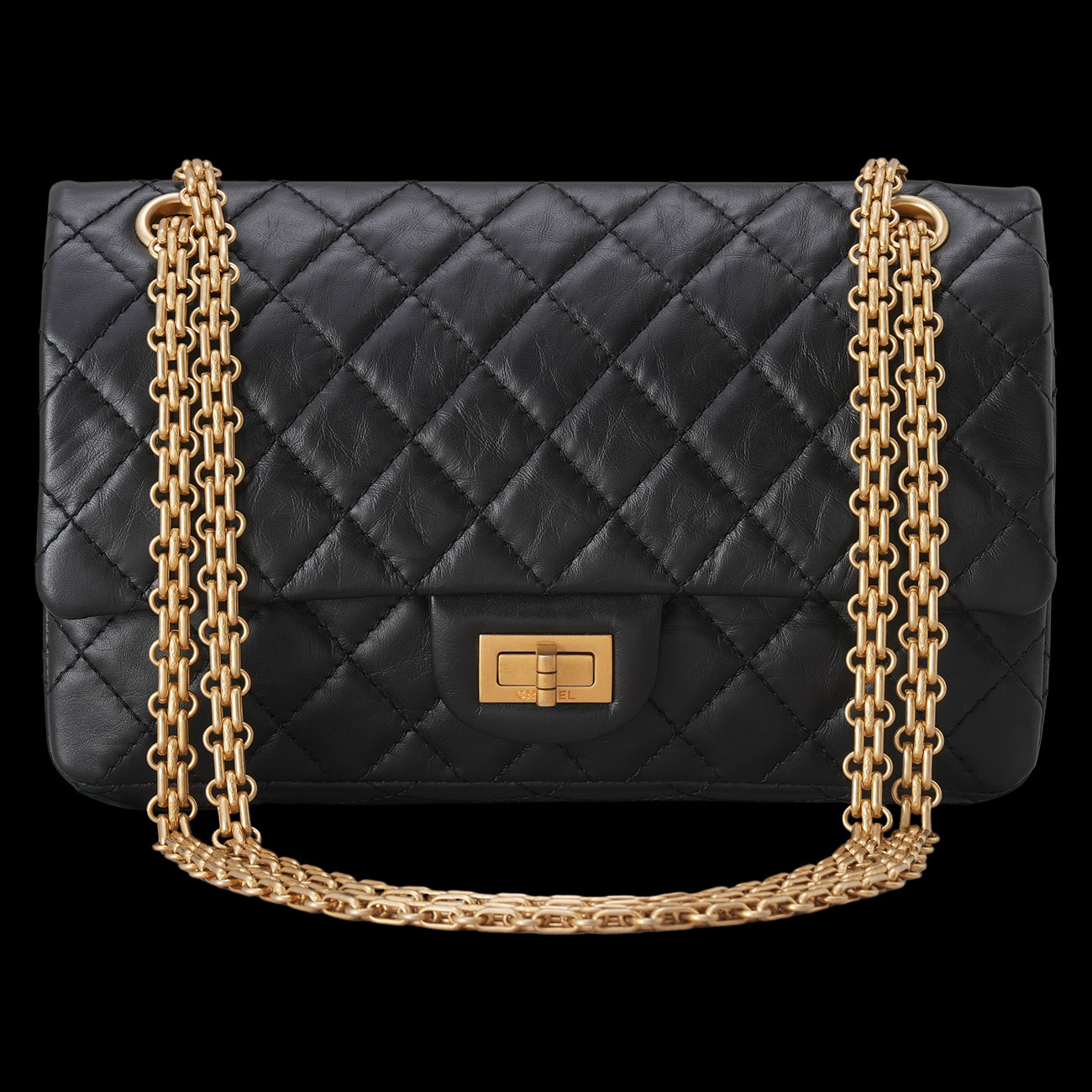 CHANEL(USED)샤넬 빈티지 2.55 플랩백 24