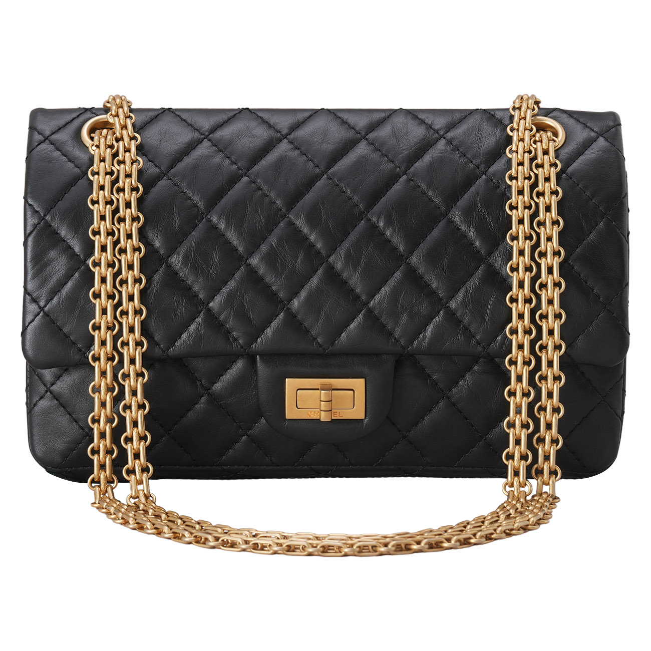 CHANEL(USED)샤넬 빈티지 2.55 플랩백 24