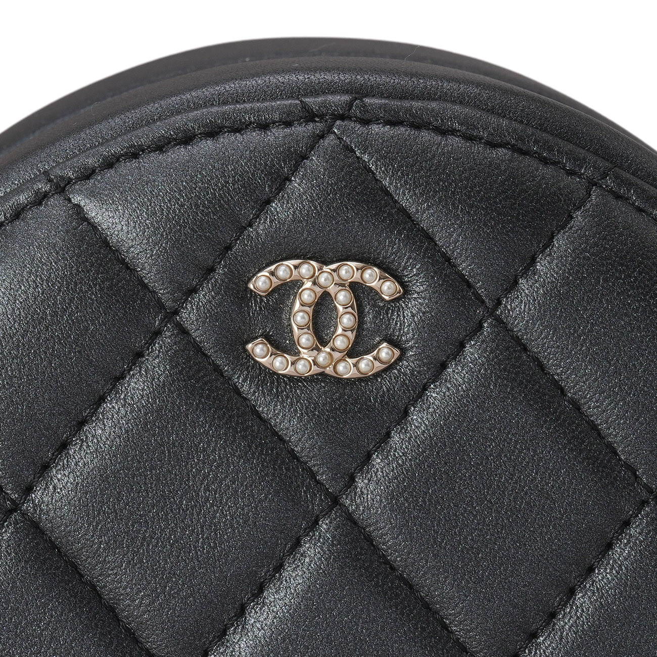 CHANEL(USED)샤넬 램스킨 탬버린 체인백