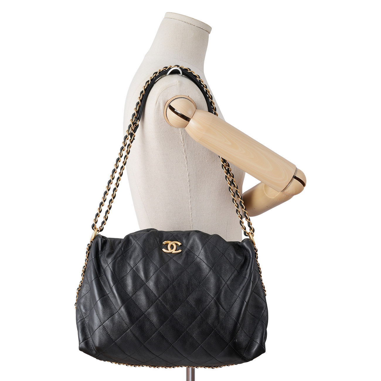 CHANEL(USED)샤넬 시즌 스티치 어라운드 체인