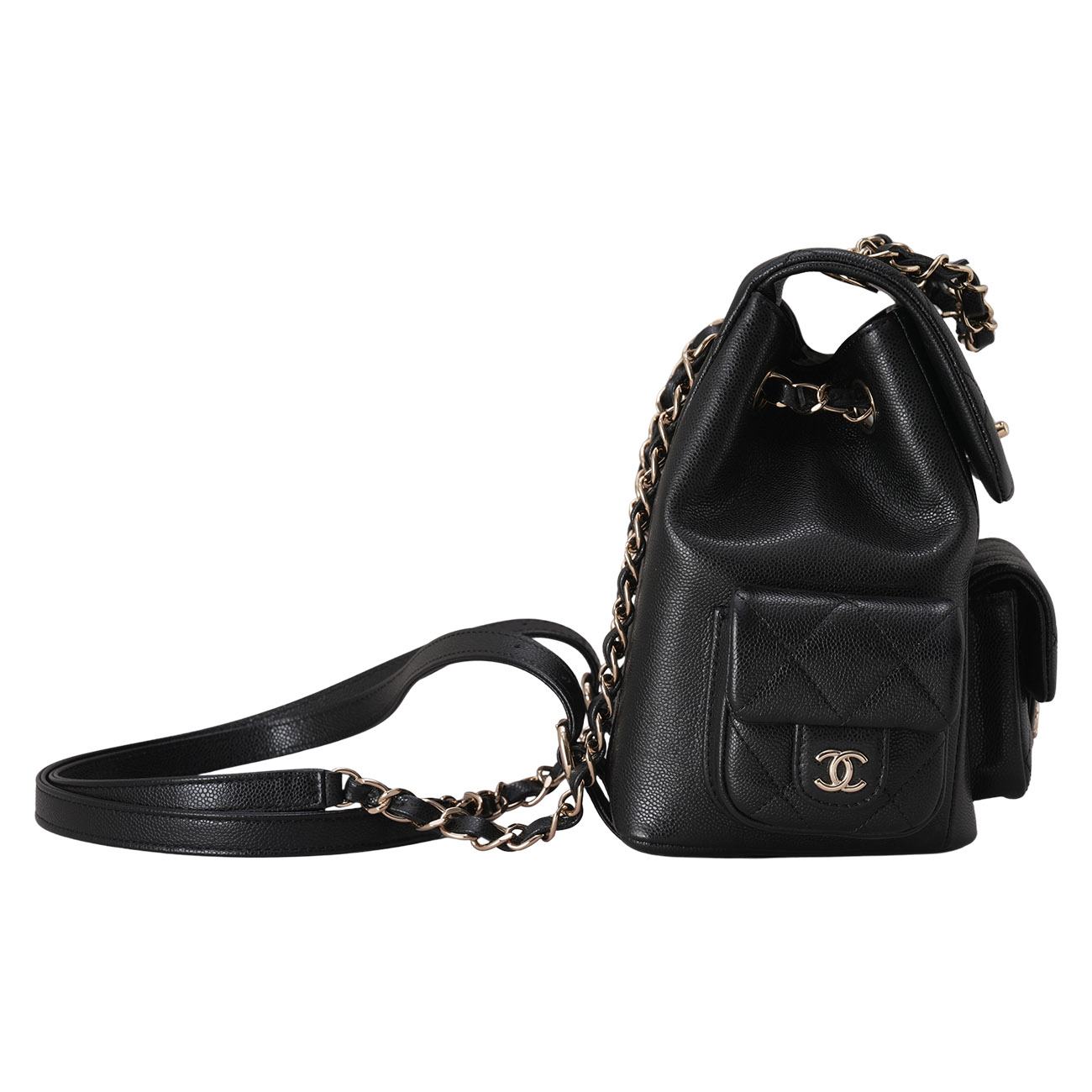 CHANEL(USED)샤넬 AS4398 듀마 미디움 백팩
