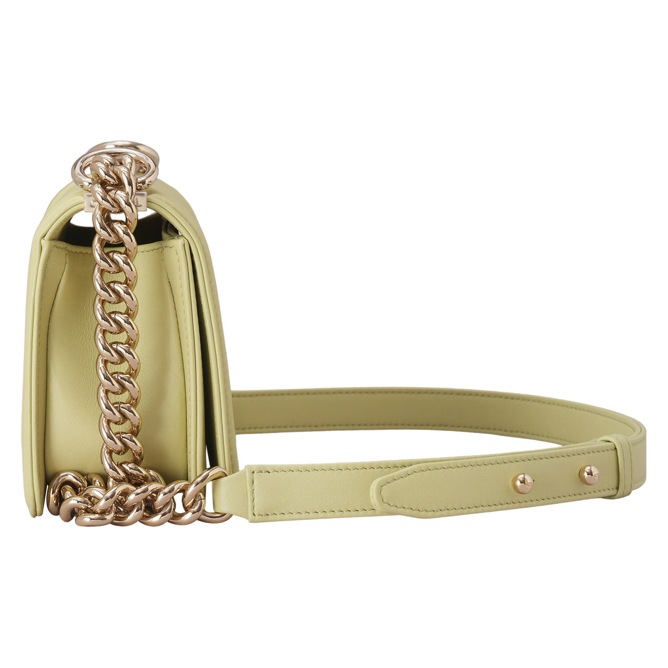 CHANEL(USED)샤넬 A67085 보이샤넬 쉐브론 스몰 체인 플랩백