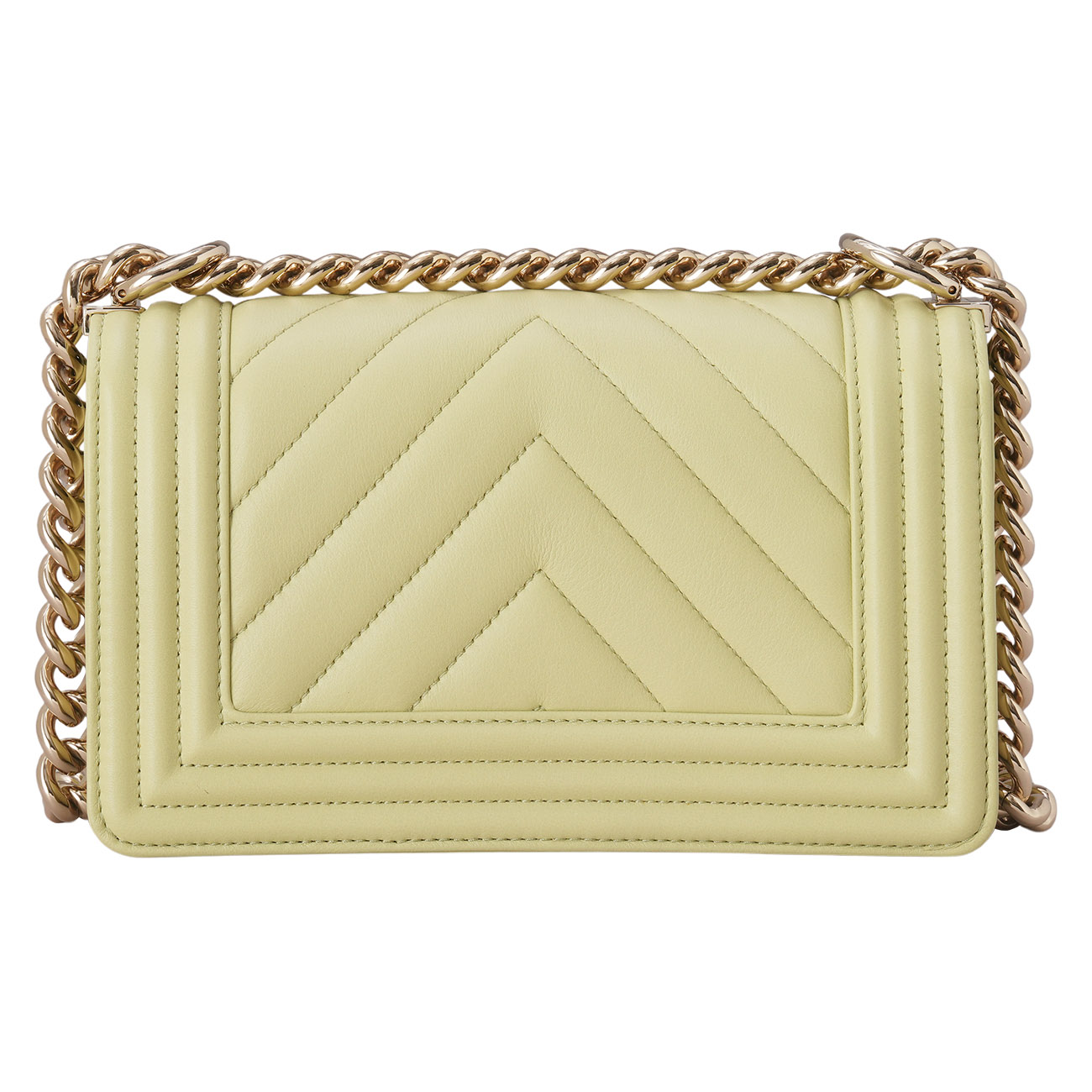 CHANEL(USED)샤넬 A67085 보이샤넬 쉐브론 스몰 체인 플랩백