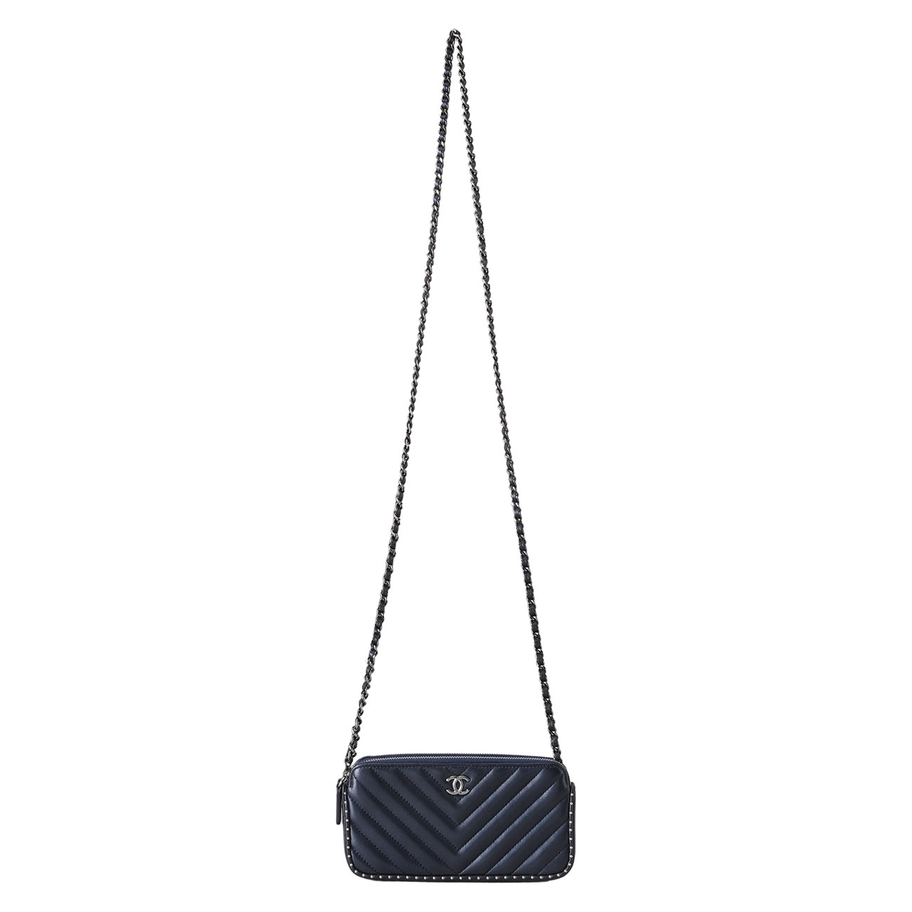 CHANEL(USED)샤넬 시즌 쉐브론 크로스백