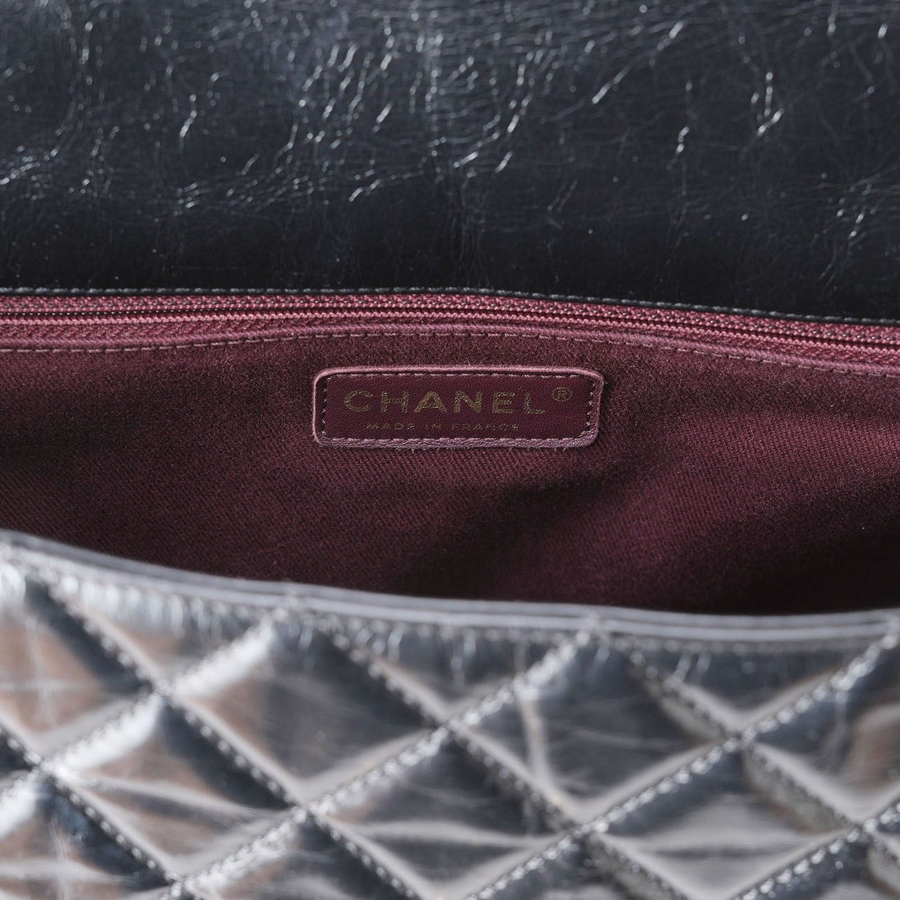 CHANEL(USED)샤넬 시즌 CC로고 스퀘어 토트 겸 숄더백