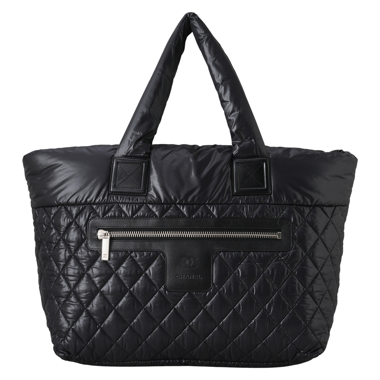 CHANEL(USED)샤넬 CC로고 패딩 토트백