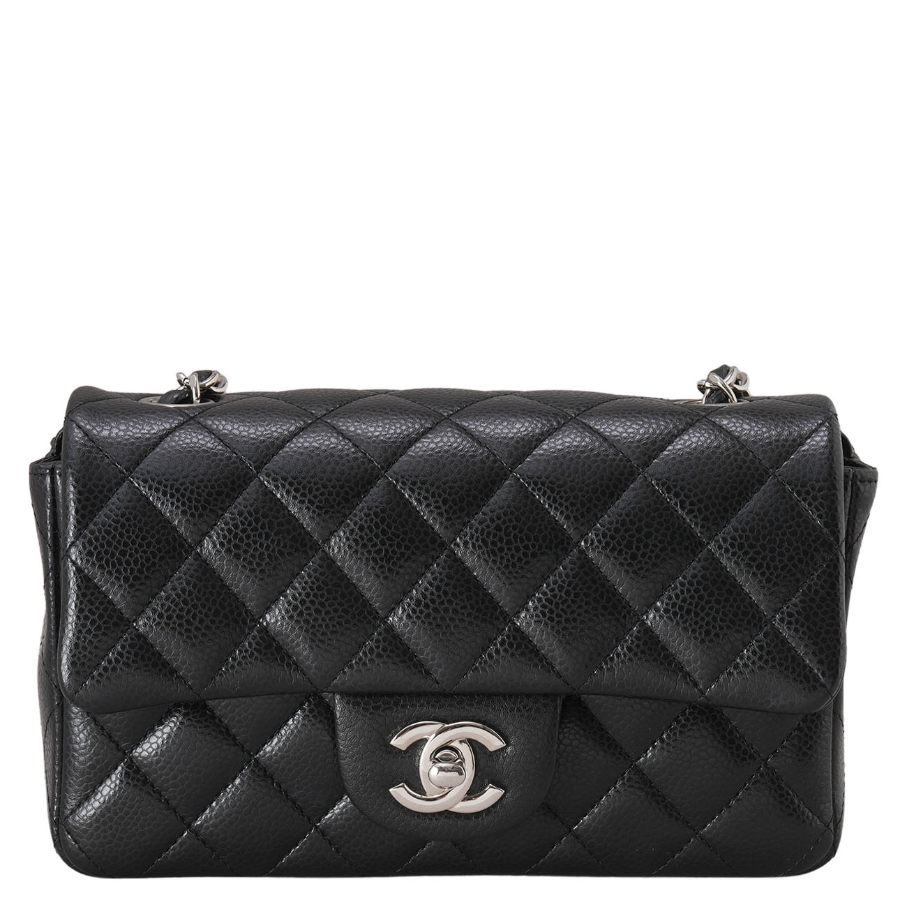 CHANEL(USED)샤넬 캐비어 클래식 뉴미니 크로스백