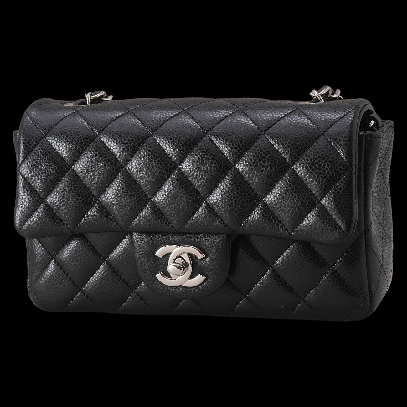 CHANEL(USED)샤넬 캐비어 클래식 뉴미니 크로스백