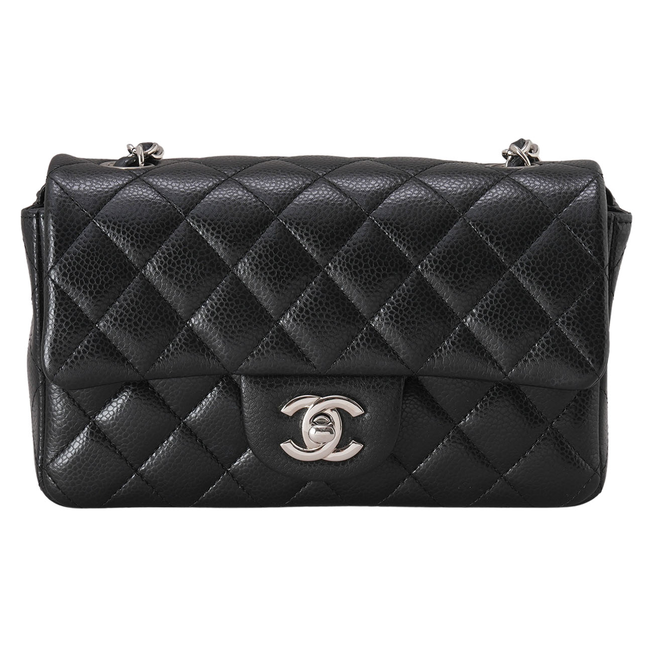 CHANEL(USED)샤넬 캐비어 클래식 뉴미니 크로스백