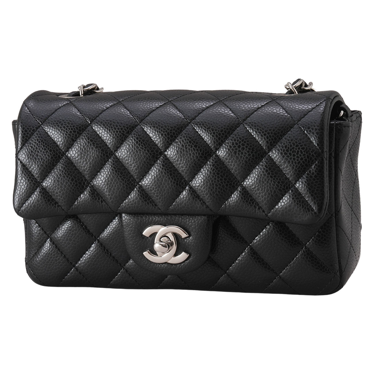 CHANEL(USED)샤넬 캐비어 클래식 뉴미니 크로스백