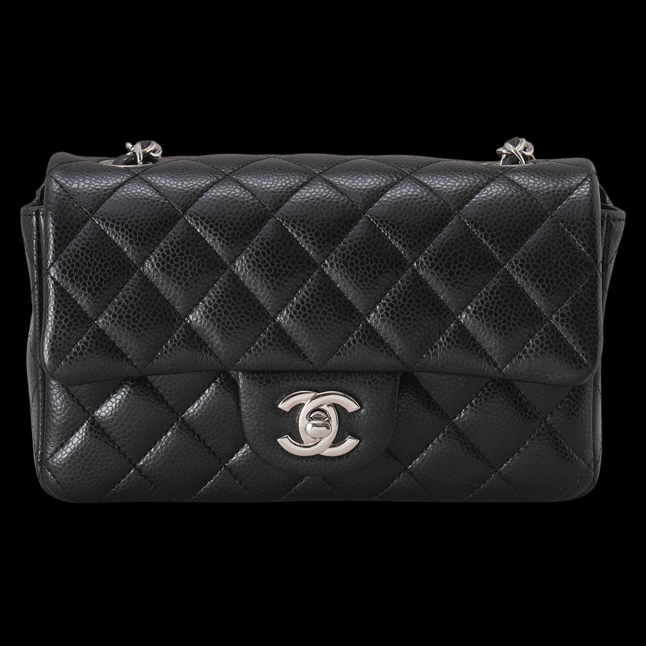 CHANEL(USED)샤넬 캐비어 클래식 뉴미니 크로스백