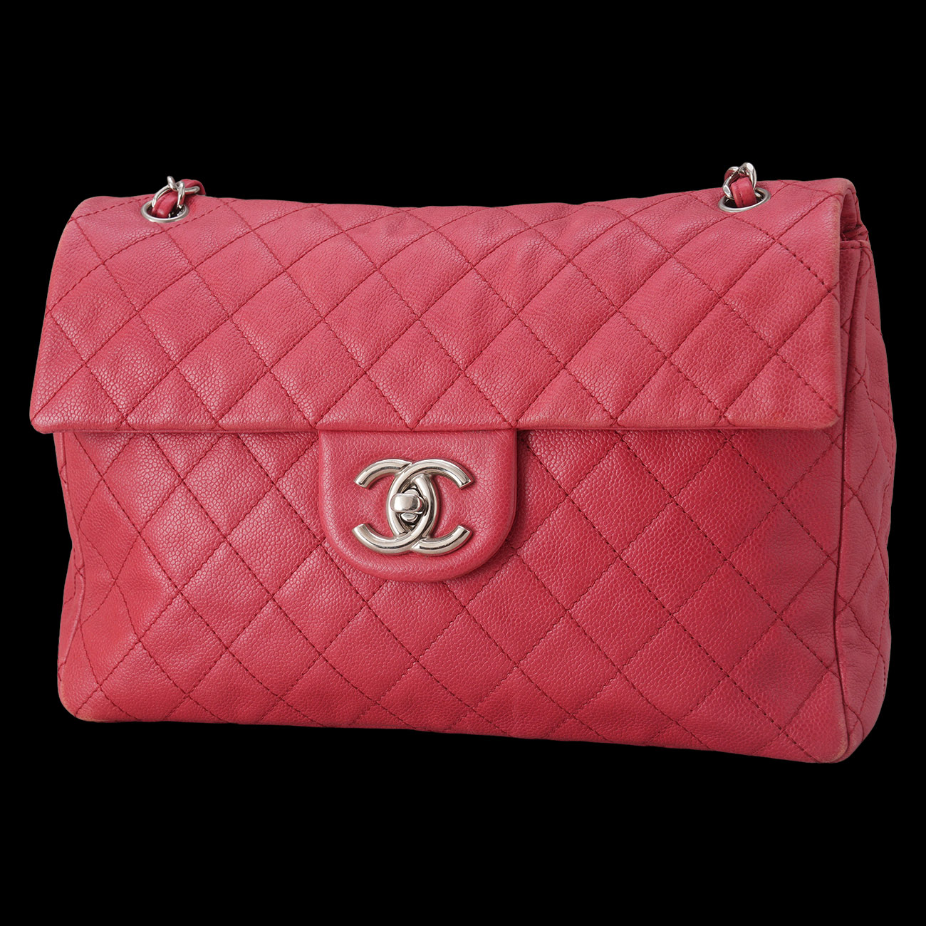 CHANEL(USED)샤넬 캐비어 시즌 체인 숄더백