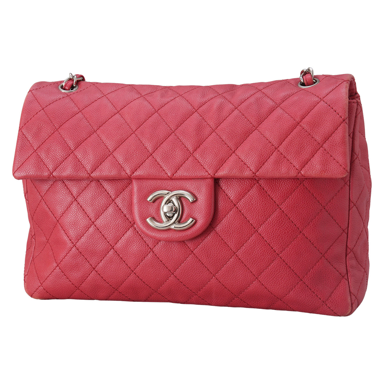 CHANEL(USED)샤넬 캐비어 시즌 체인 숄더백