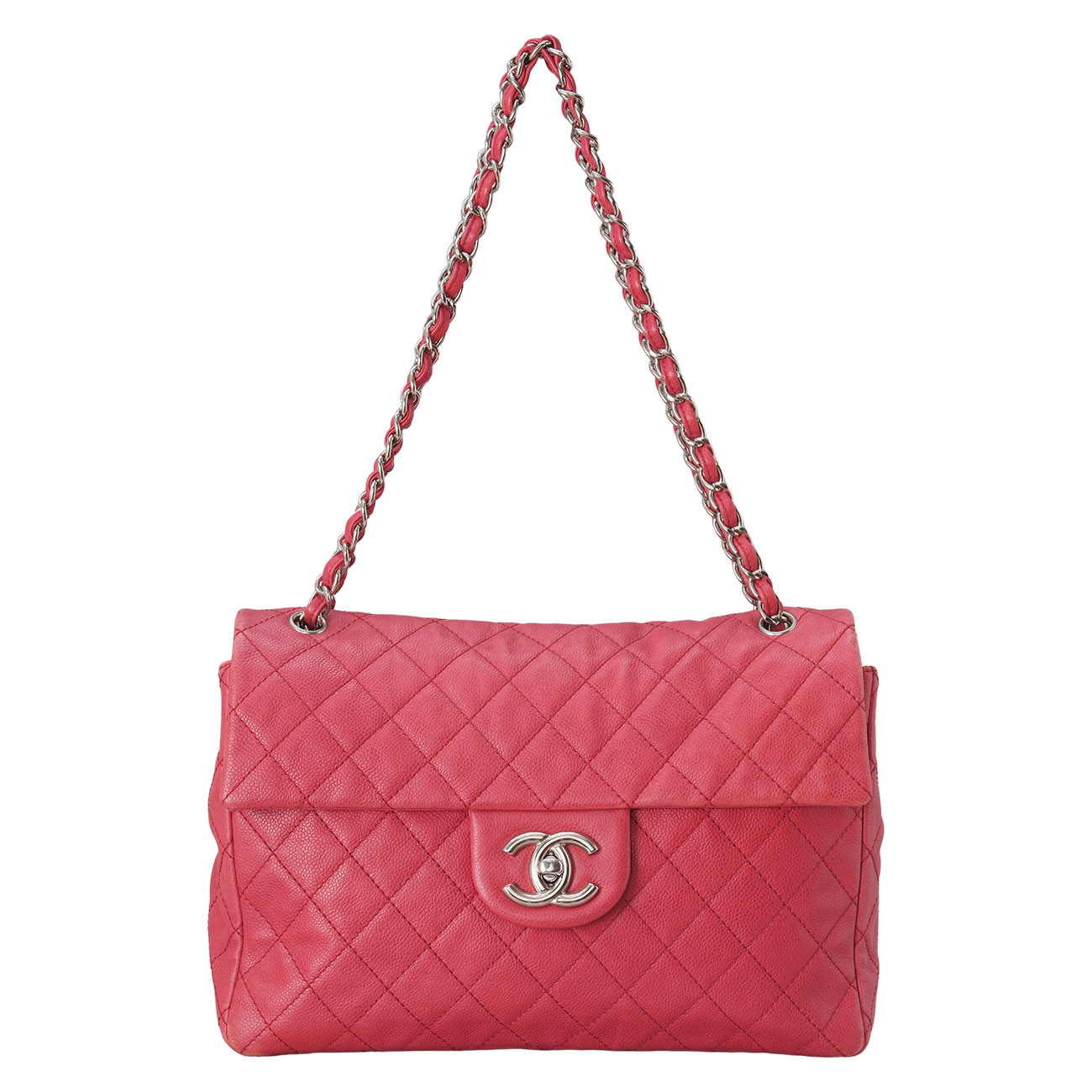 CHANEL(USED)샤넬 캐비어 시즌 체인 숄더백