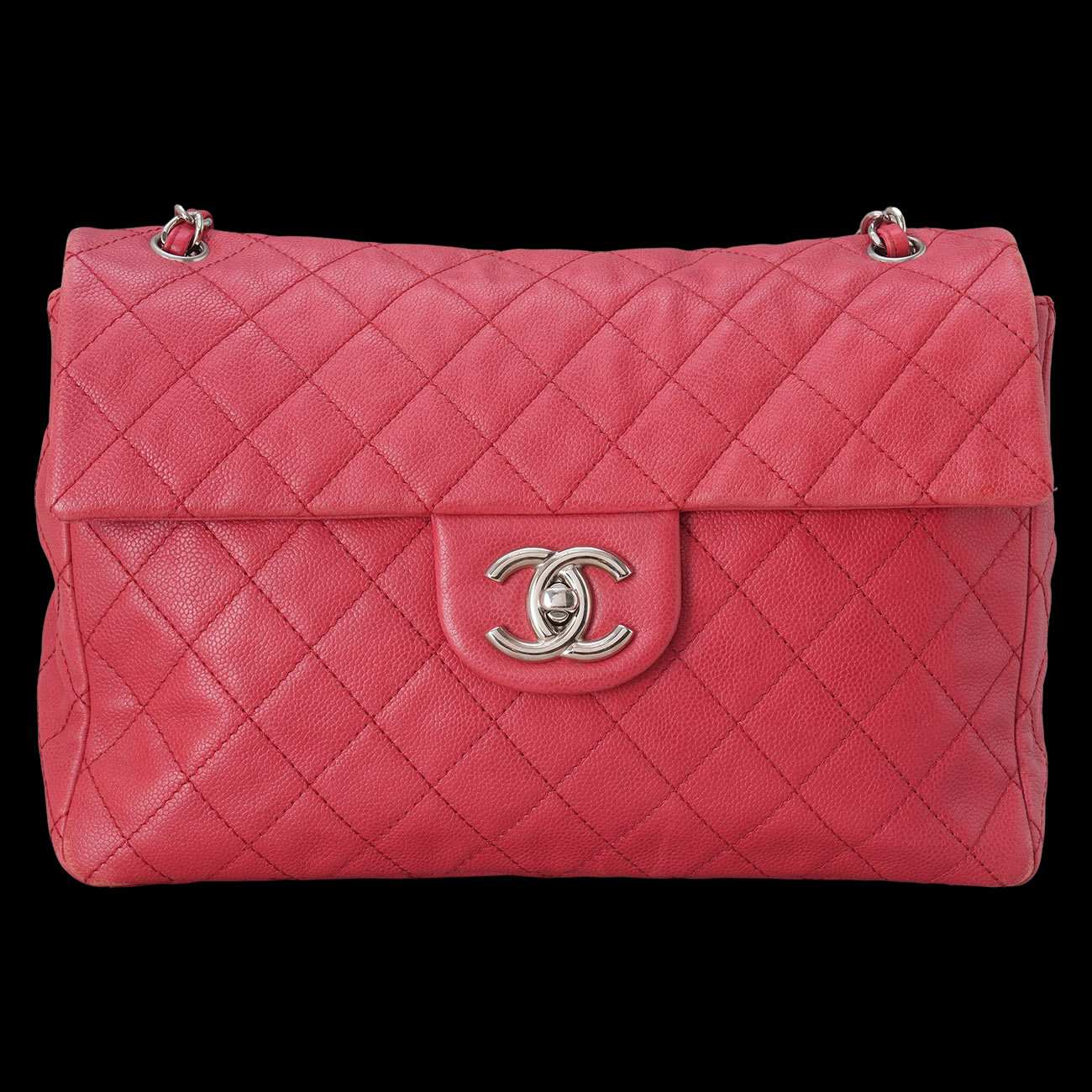 CHANEL(USED)샤넬 캐비어 시즌 체인 숄더백