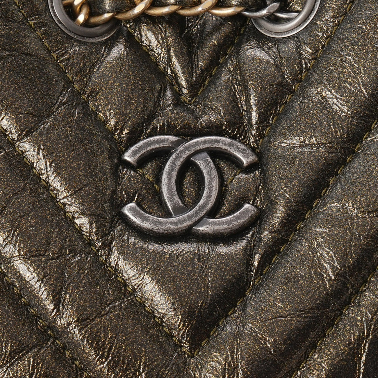 CHANEL(USED)샤넬 시즌 쉐브론 가브리엘 백팩