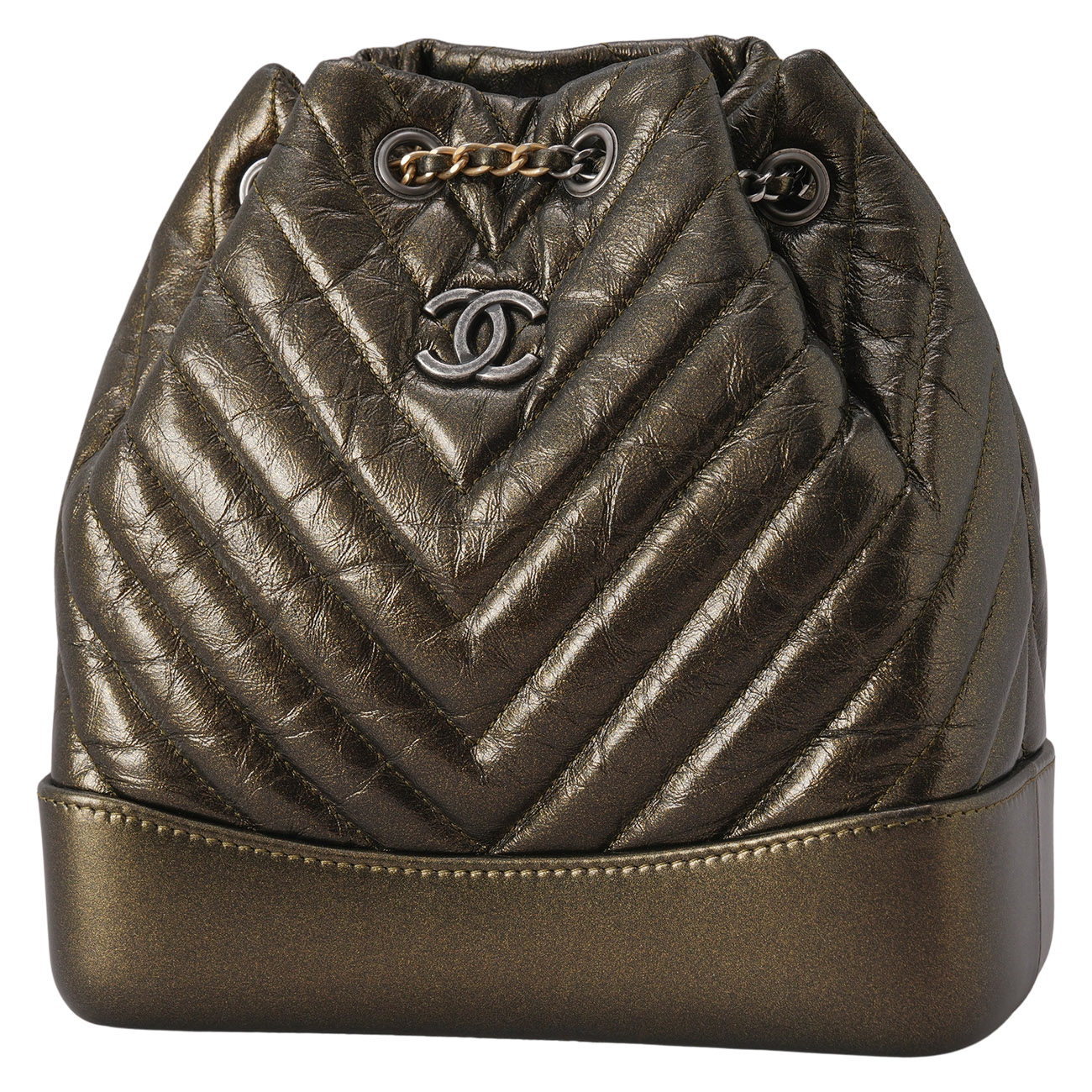 CHANEL(USED)샤넬 시즌 쉐브론 가브리엘 백팩