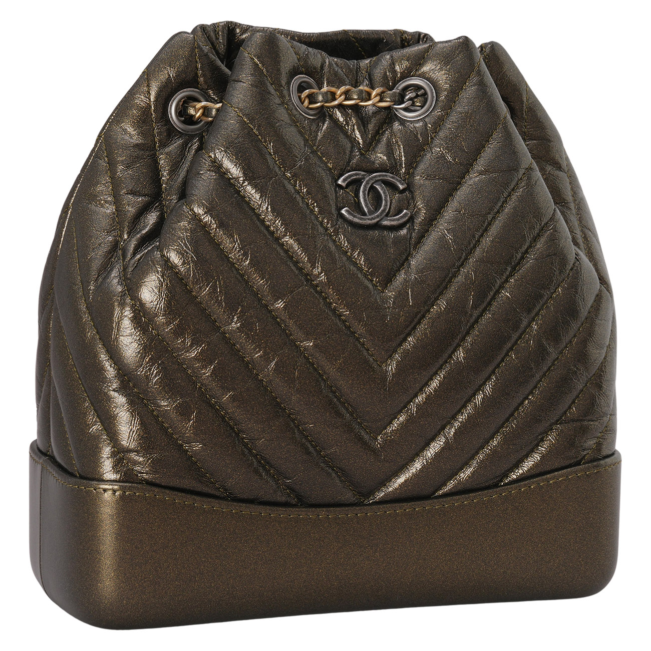 CHANEL(USED)샤넬 시즌 쉐브론 가브리엘 백팩