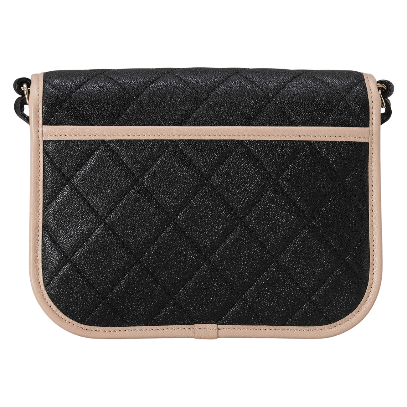 CHANEL(USED)샤넬 AS2447 캐비어 CC로고 메신저 백