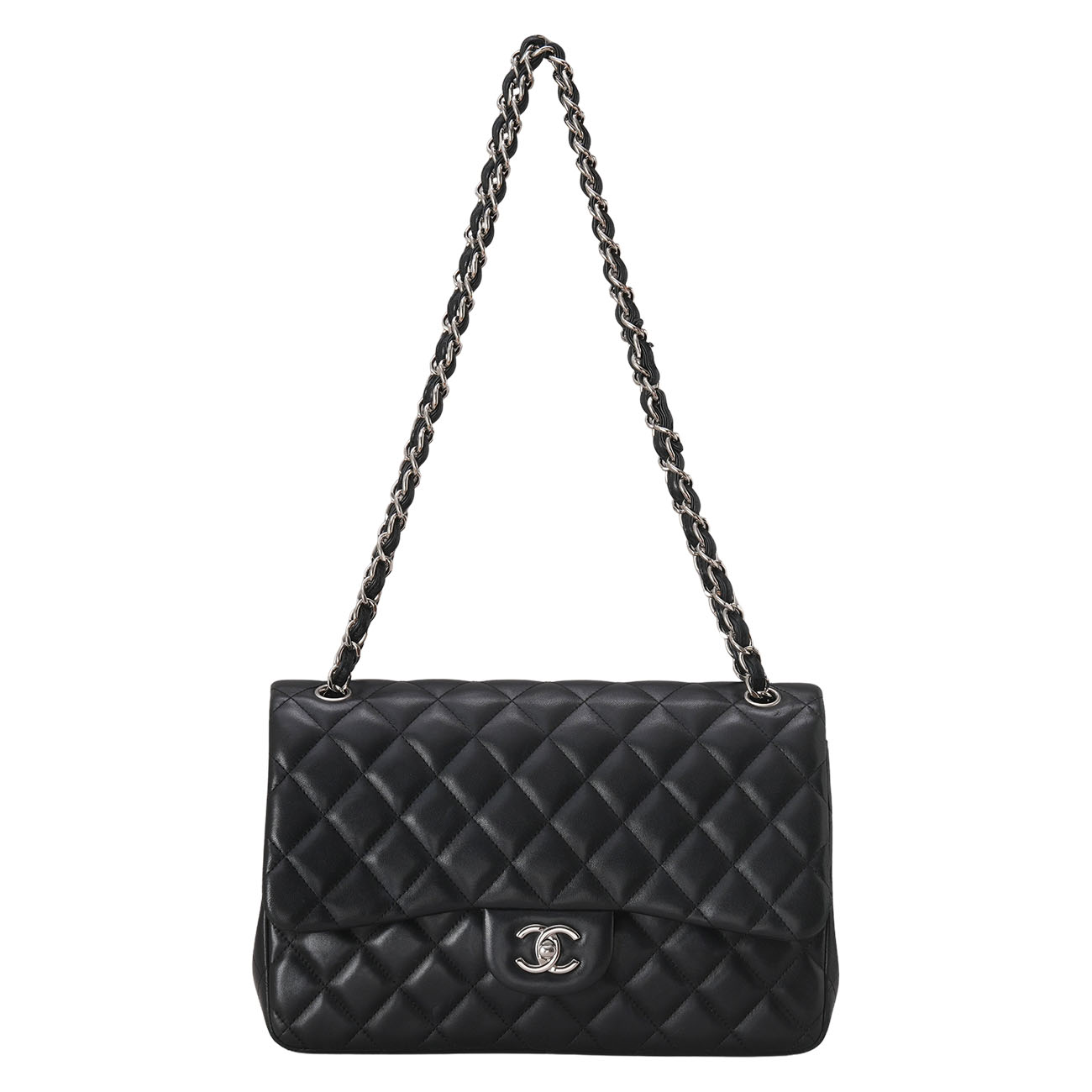 CHANEL(USED)샤넬 램스킨 클래식 라지 플랩백