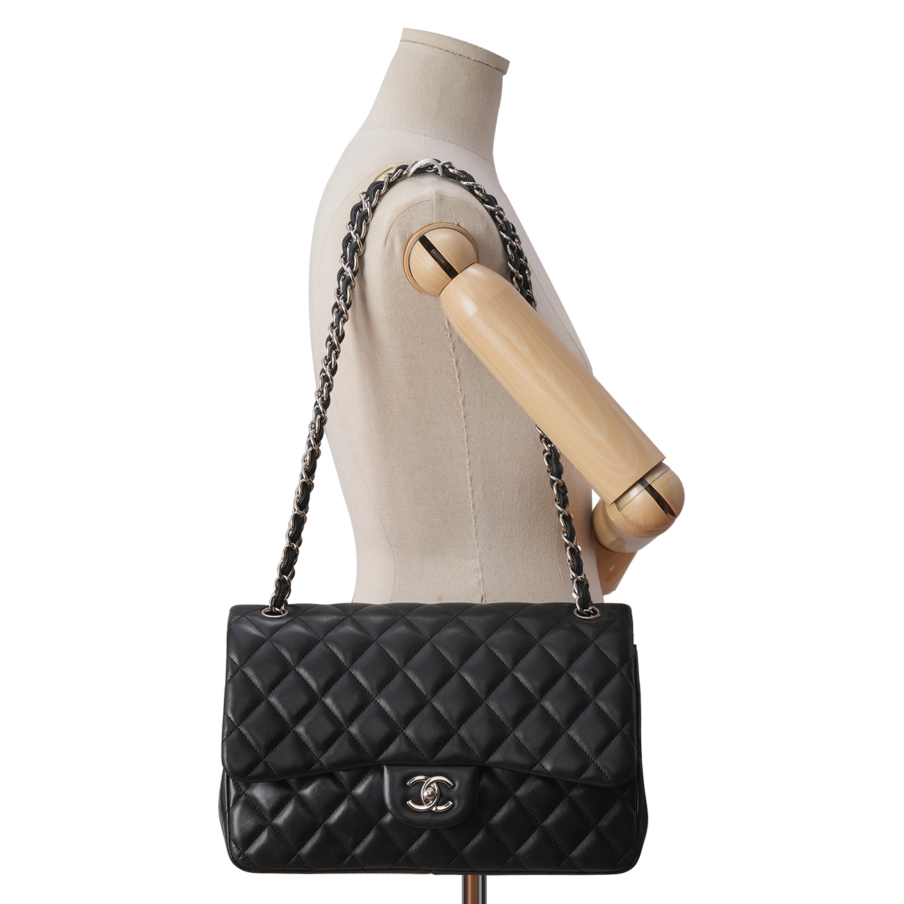 CHANEL(USED)샤넬 램스킨 클래식 라지 플랩백
