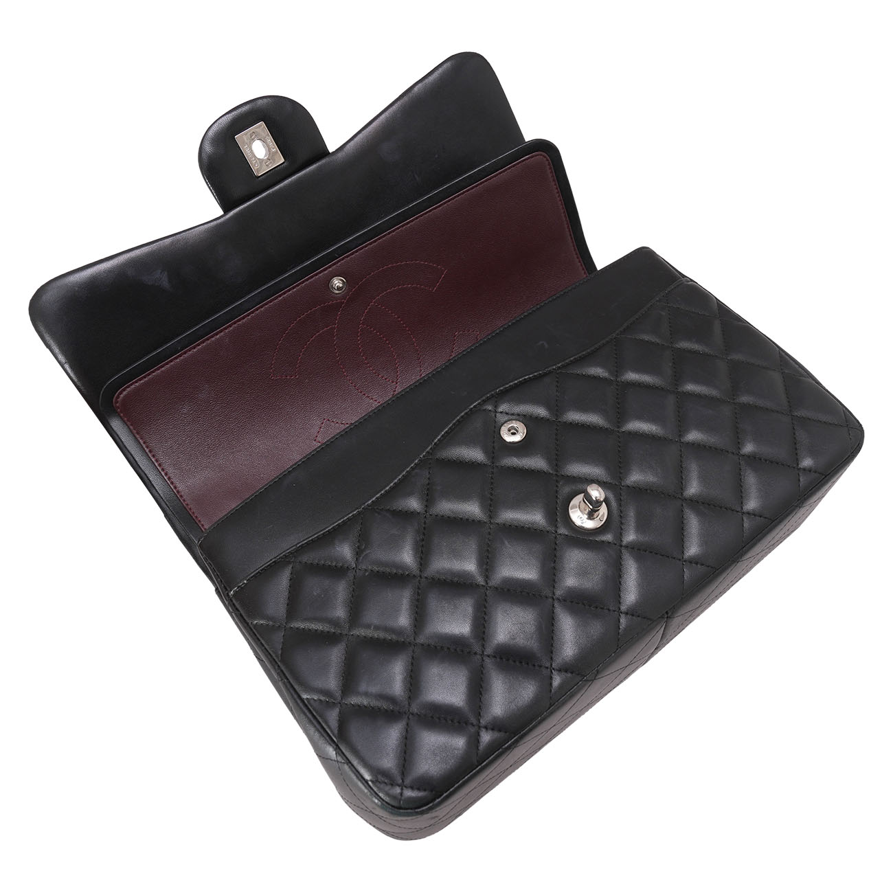 CHANEL(USED)샤넬 램스킨 클래식 라지 플랩백