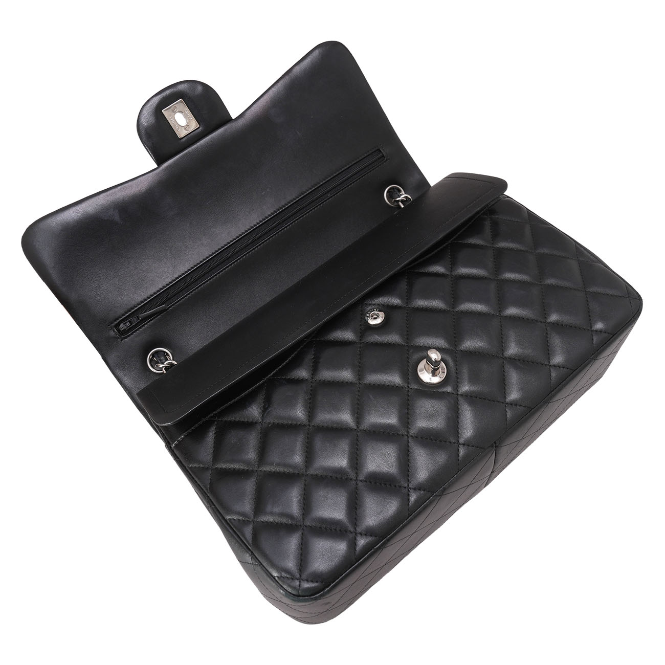 CHANEL(USED)샤넬 램스킨 클래식 라지 플랩백