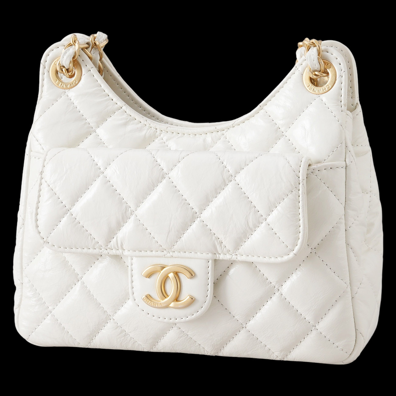 CHANEL(USED)샤넬 AS4323 포켓 체인 호보백 스몰