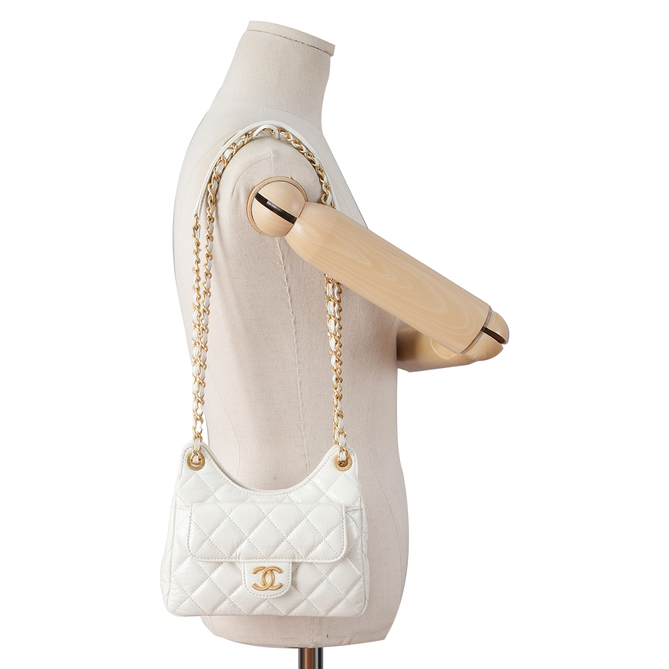 CHANEL(USED)샤넬 AS4323 포켓 체인 호보백 스몰