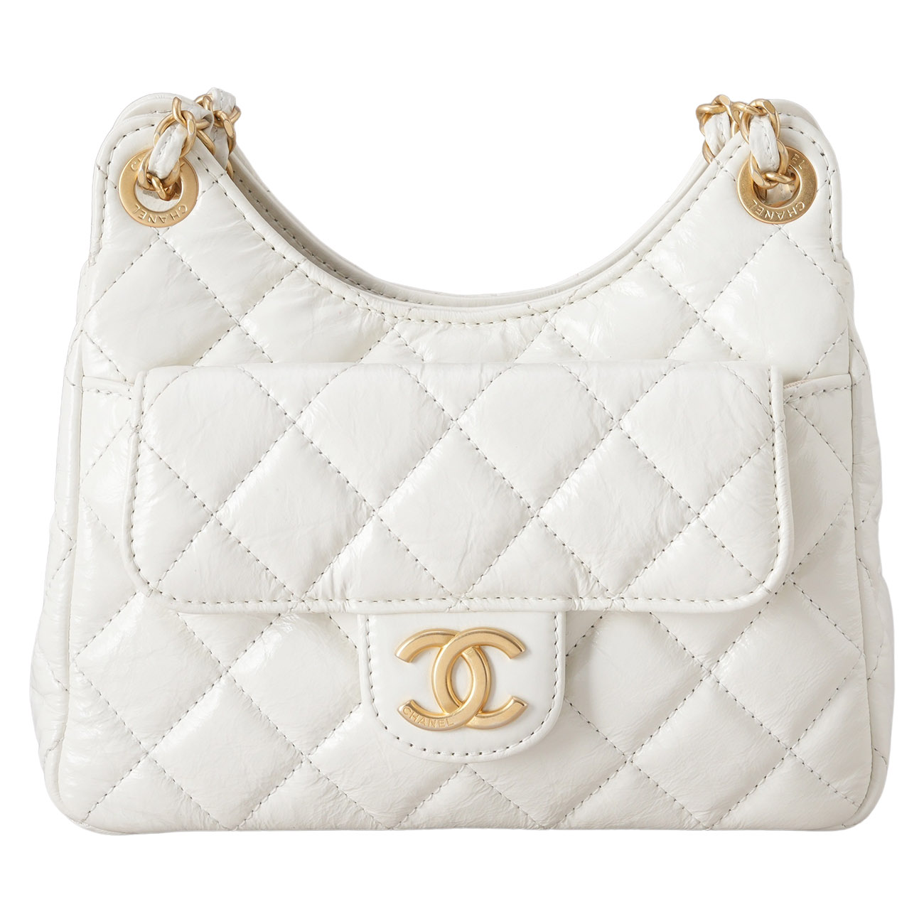 CHANEL(USED)샤넬 AS4323 포켓 체인 호보백 스몰
