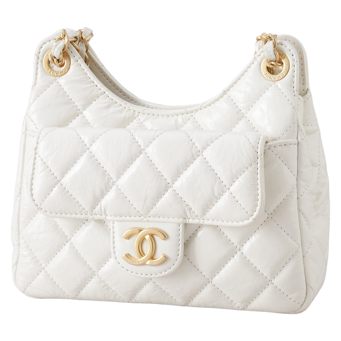 CHANEL(USED)샤넬 AS4323 포켓 체인 호보백 스몰