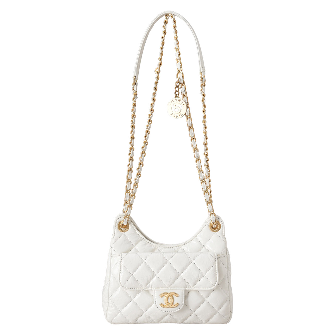 CHANEL(USED)샤넬 AS4323 포켓 체인 호보백 스몰