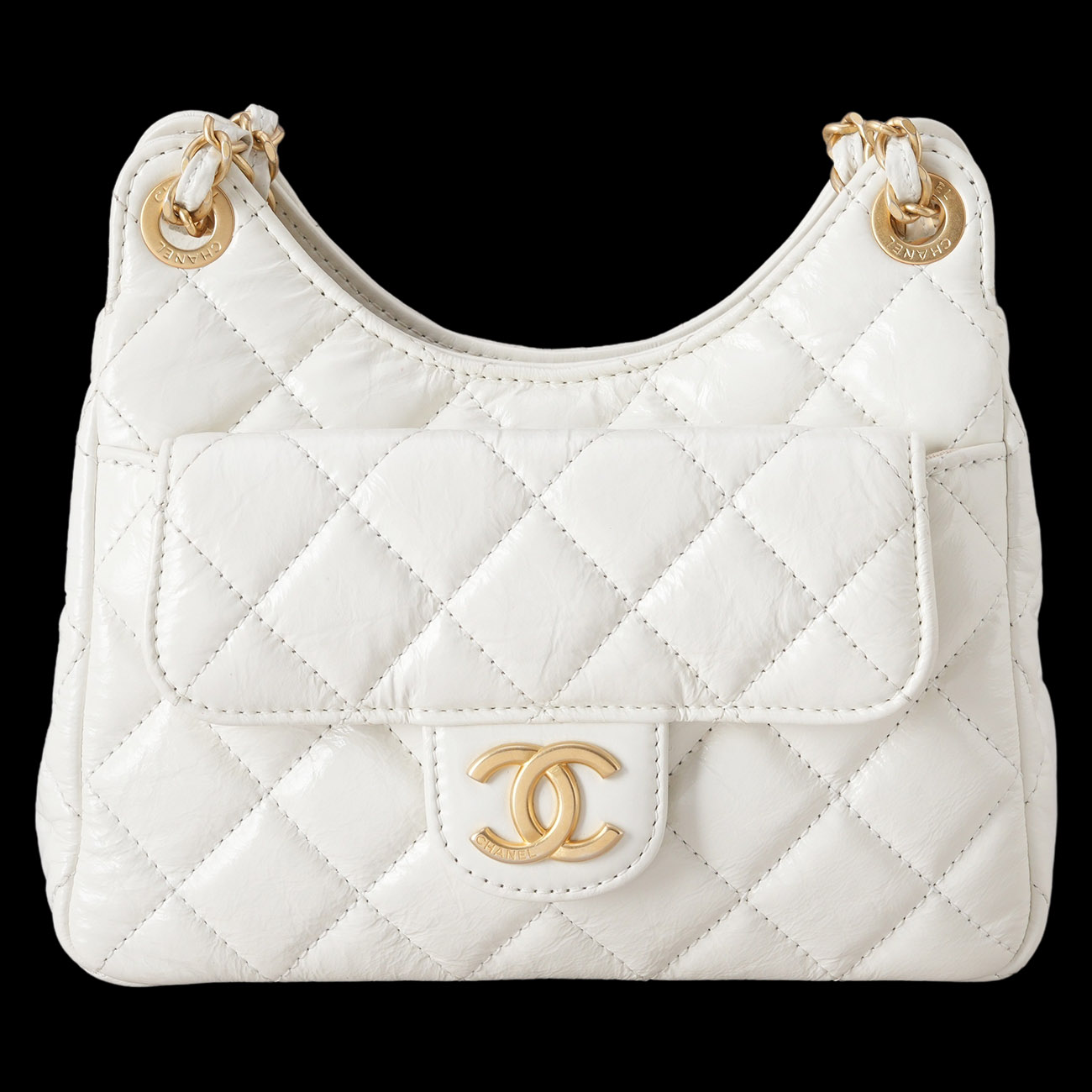 CHANEL(USED)샤넬 AS4323 포켓 체인 호보백 스몰