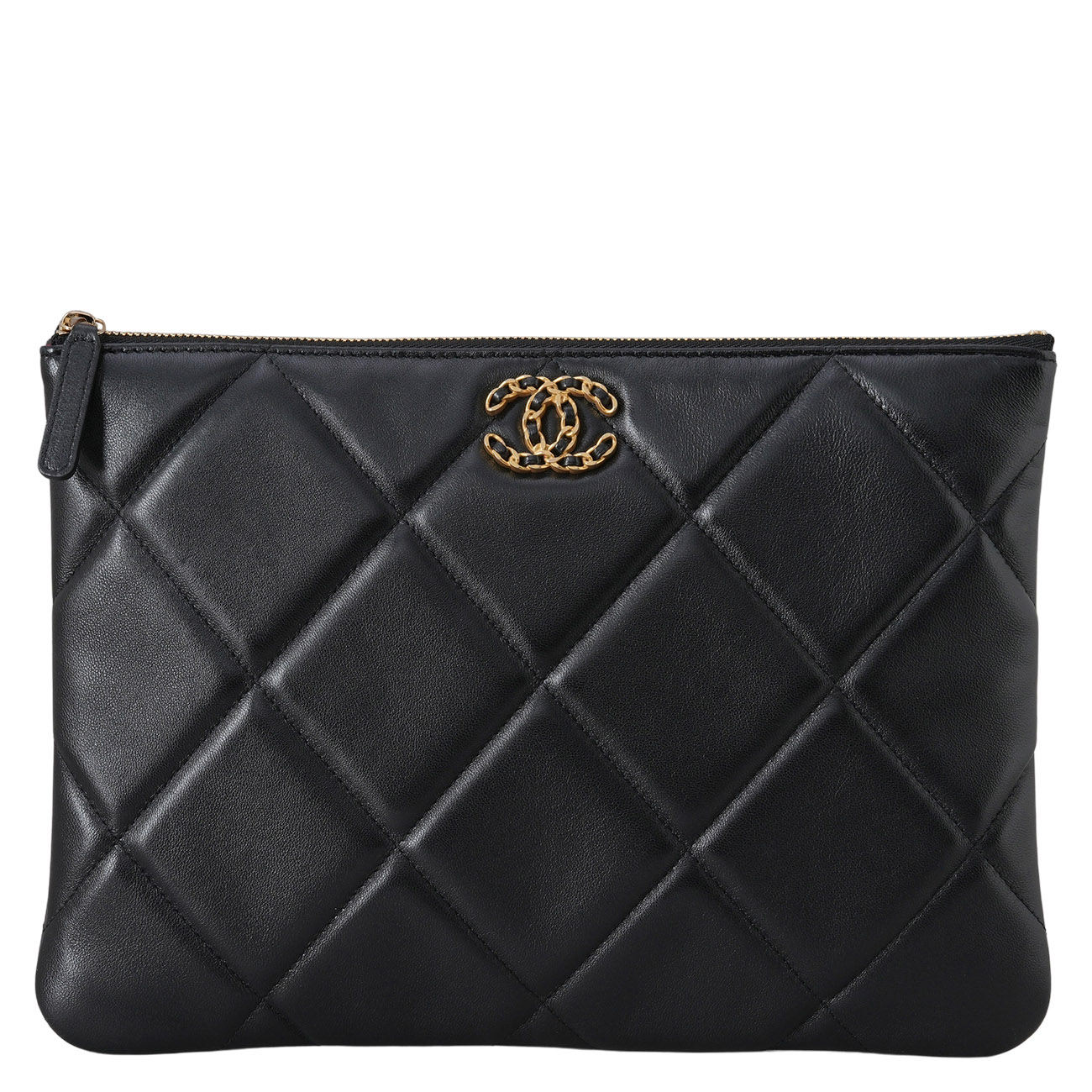 CHANEL(USED)샤넬 19 파우치 뉴미듐