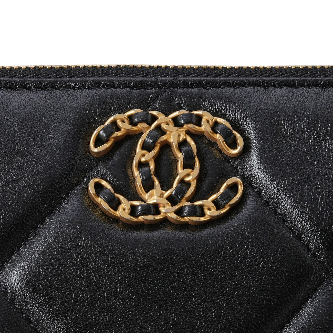 CHANEL(USED)샤넬 19 파우치 뉴미듐