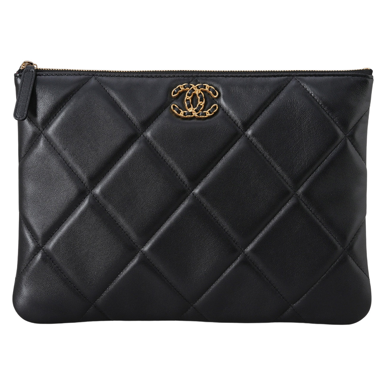 CHANEL(USED)샤넬 19 파우치 뉴미듐