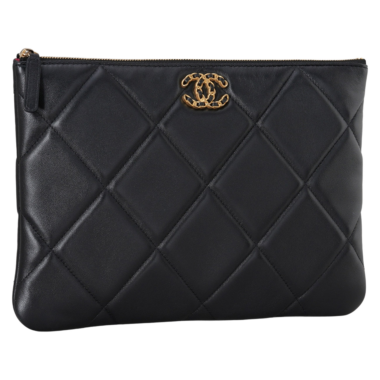 CHANEL(USED)샤넬 19 파우치 뉴미듐