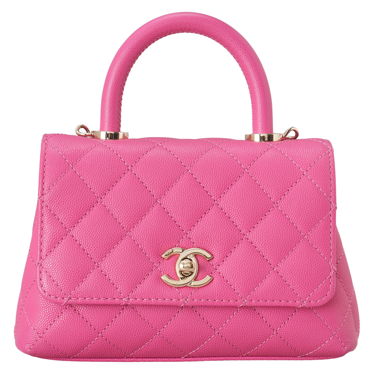 CHANEL(USED)샤넬 AS2215 캐비어 코코핸들 19