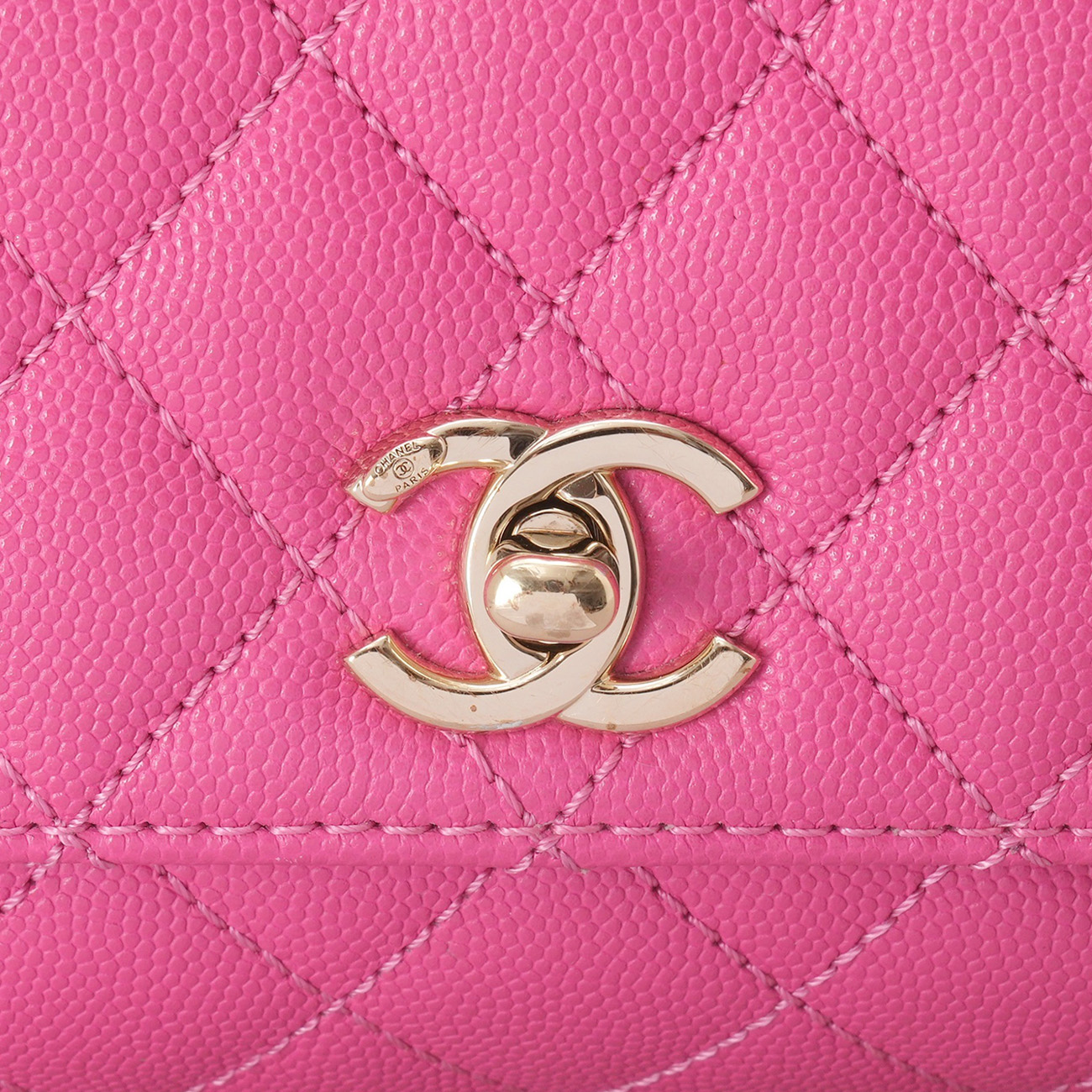 CHANEL(USED)샤넬 AS2215 캐비어 코코핸들 19